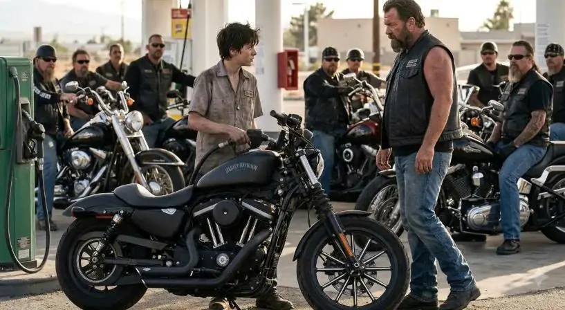 Junkyard Kid Found and Fixed a Broken Motorcycle — Then One Photo Reached Oakland