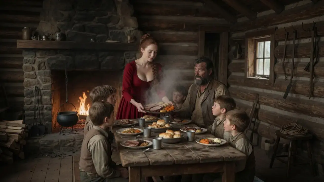 She Was Sent to Marry a Stranger With 6 Sons — Then One Meal Changed Everything