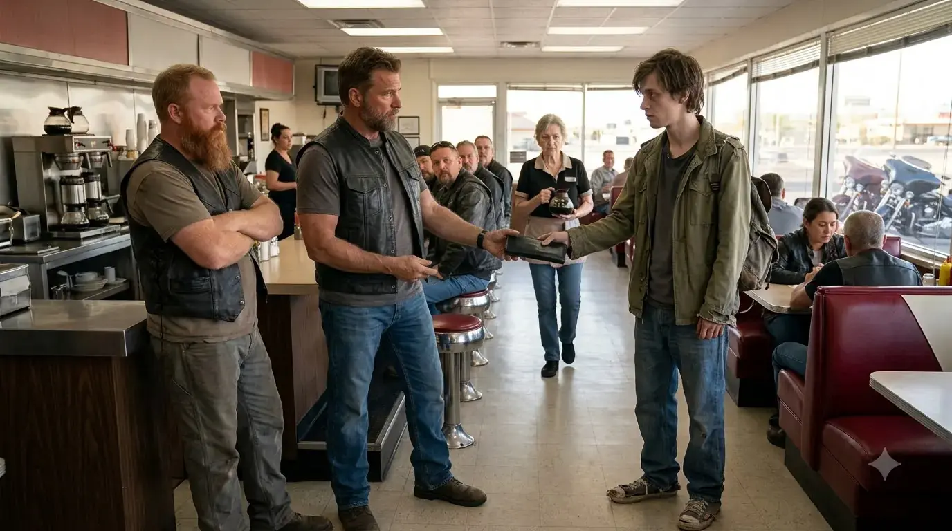 20-Year-Old Homeless Returned A Hells Angel’s Wallet — Then 350 Bikers Gave Him A Place To Belong
