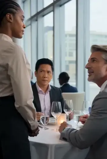 Millionaire Bet $100K a Black Waitress Can't Speak Chinese — Her Reply Makes the Whole Room Stand Up