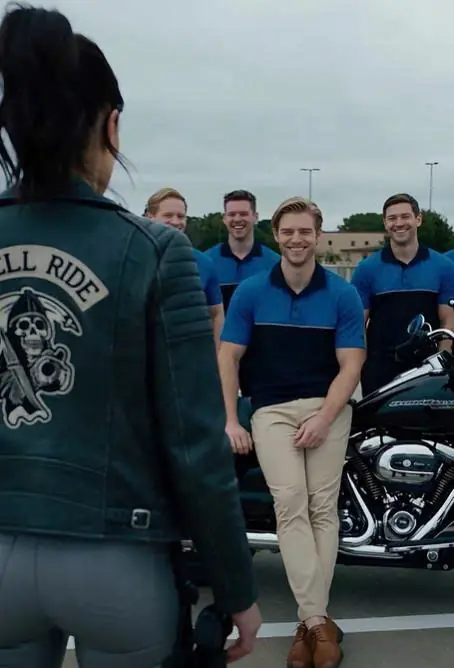 They Trashed the Woman's Harley in the Lot — Then She Quietly Made One Phone Call