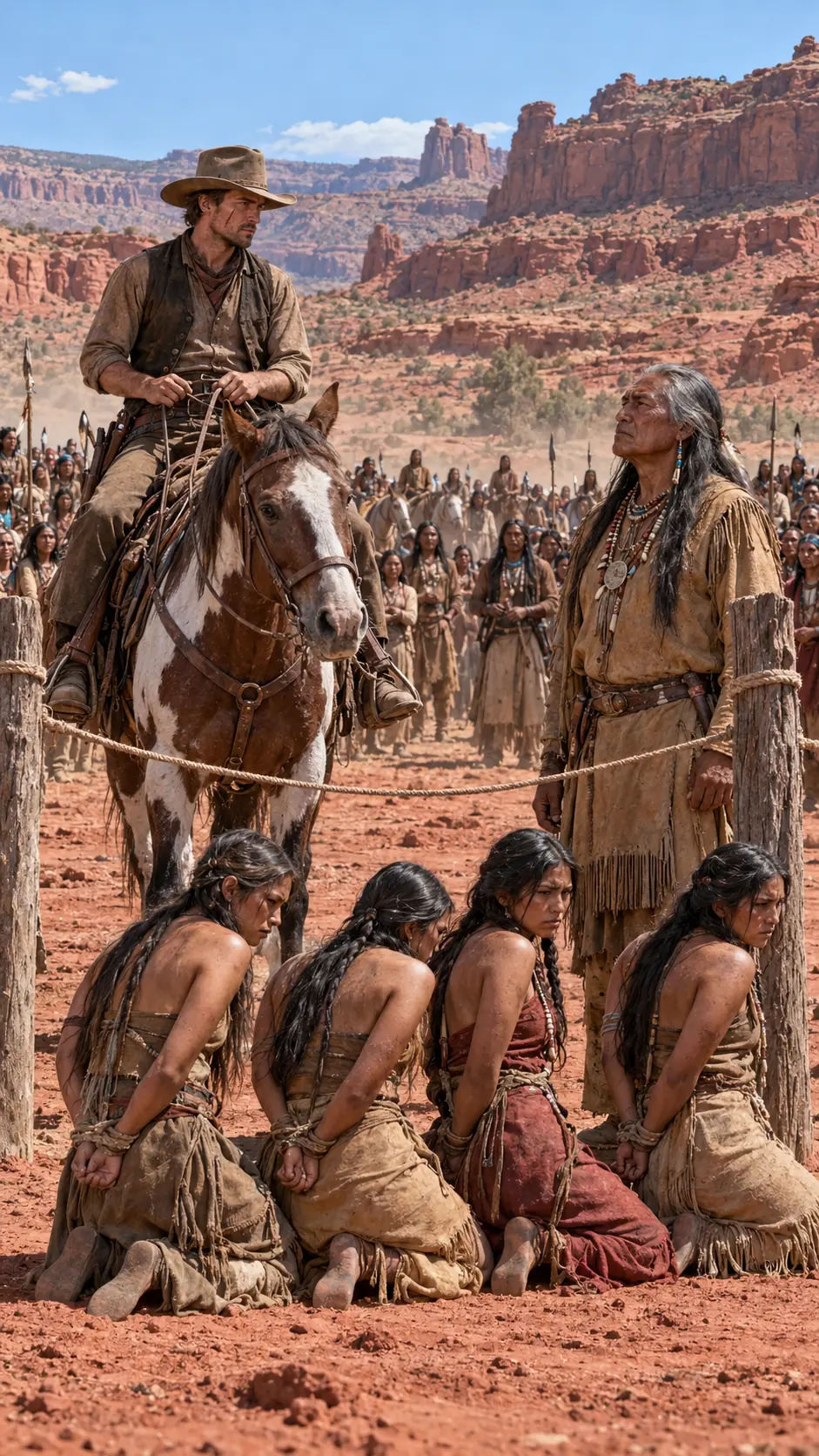Four Women Knelt Beneath the Rope, and One Drifter Offered Everything He Owned to Save Them. By Winter, Emtt Cordell Would Learn the Council Had Never Expected Him to Survive the Bargain.