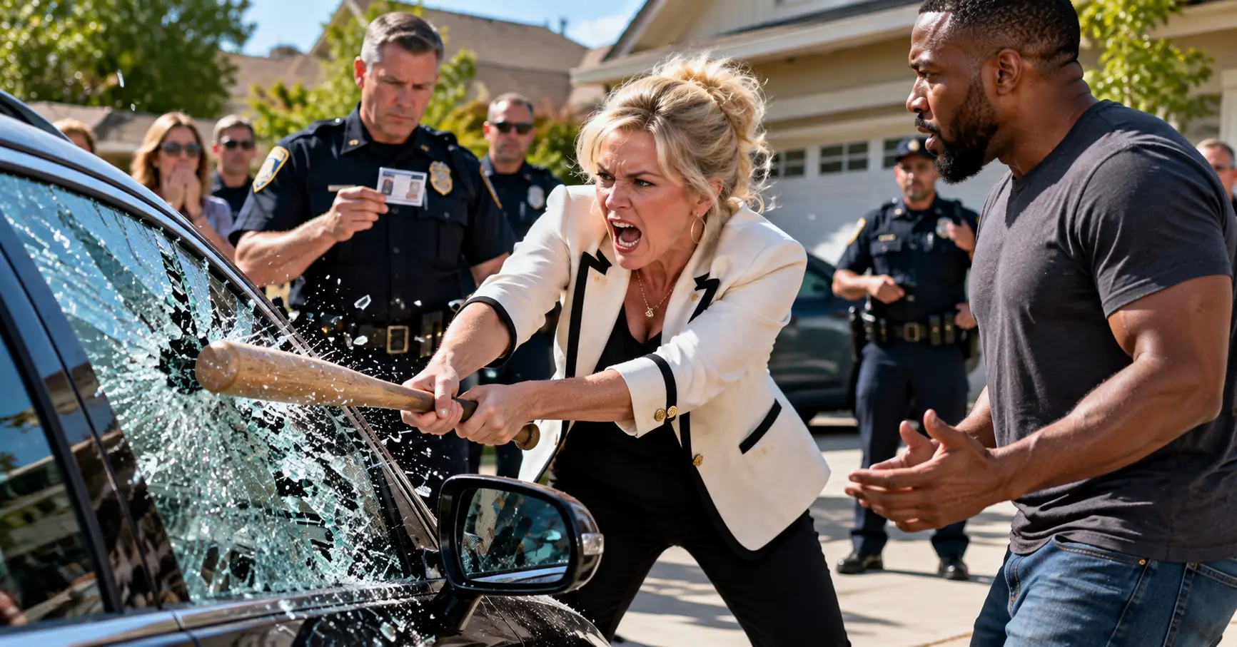 HOA President Smashed My Car Window With a Bat — Then the Officer Read My State ID
