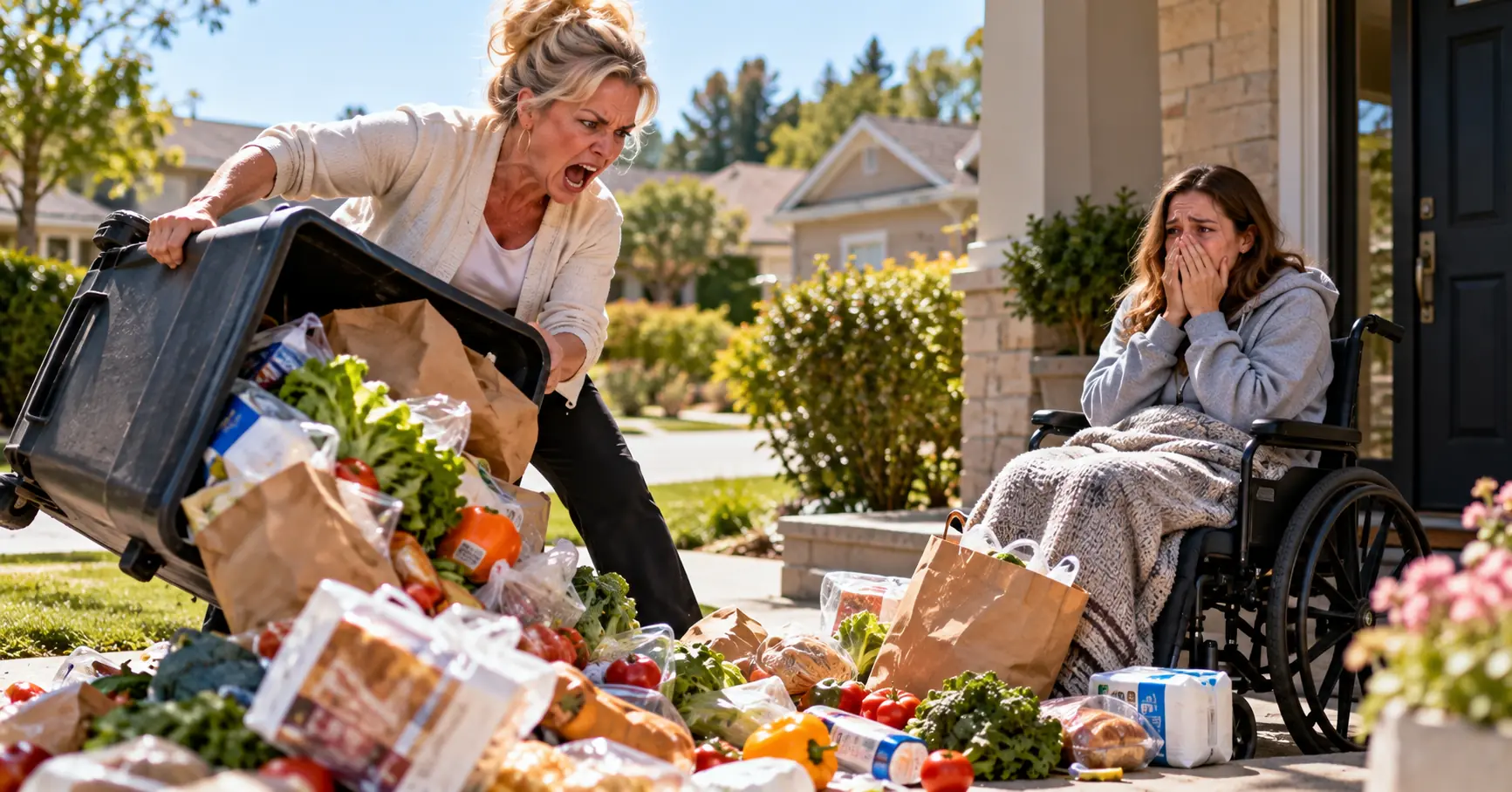 The HOA President Threw Away My Grocery Delivery — Then She Learned Why I Couldn’t Leave Home