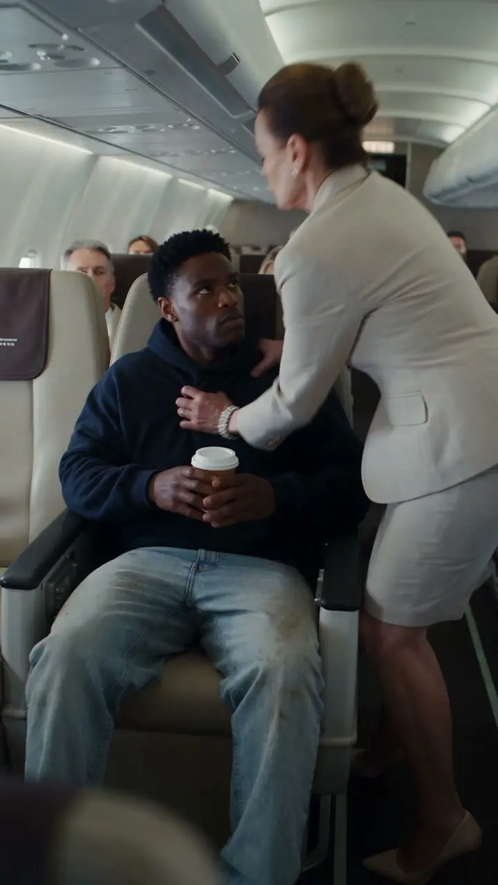 She Stole My First-Class Seat And Spilled My Coffee While The Flight Crew Ignored My Ticket