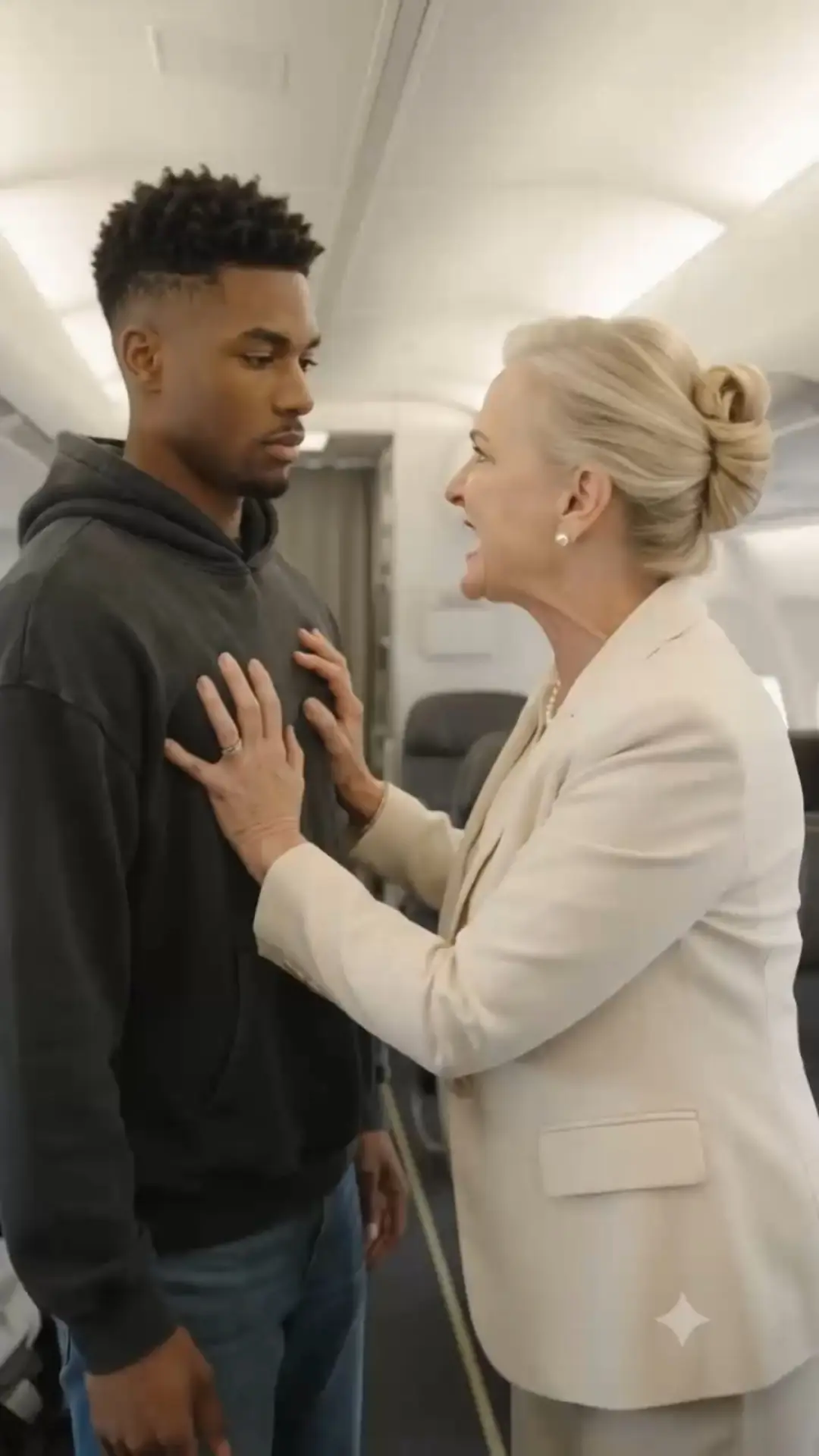 She Stole My First-Class Seat And Spilled My Coffee While The Flight Crew Ignored My Ticket