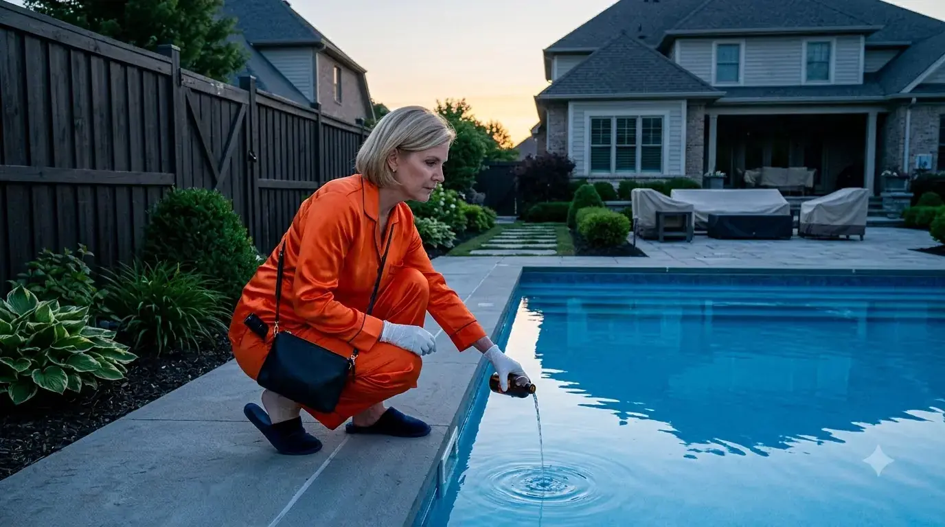 Homeowner’s Family Started Itching After Swimming — Then Police Found the Same Chemical in Three Pools