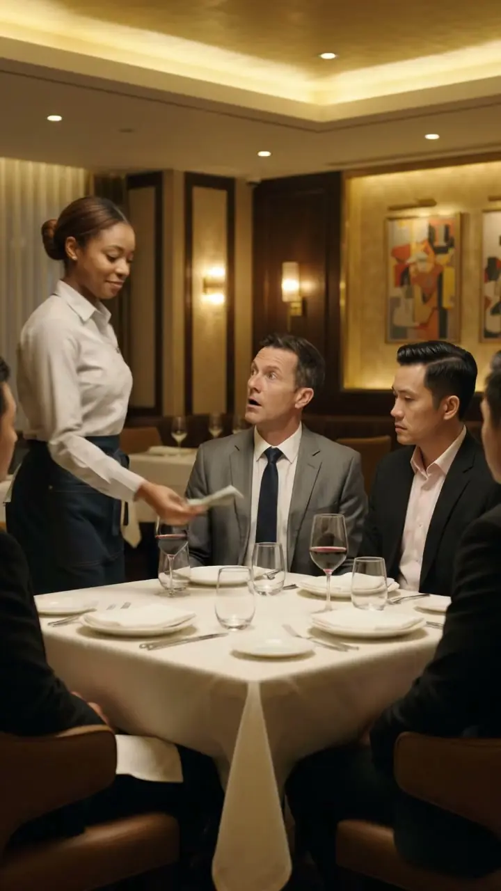 THE MILLIONAIRE BET $100,000 — THEN THE BLACK WAITRESS SPOKE MANDARIN AND THE WHOLE ROOM STOOD UP