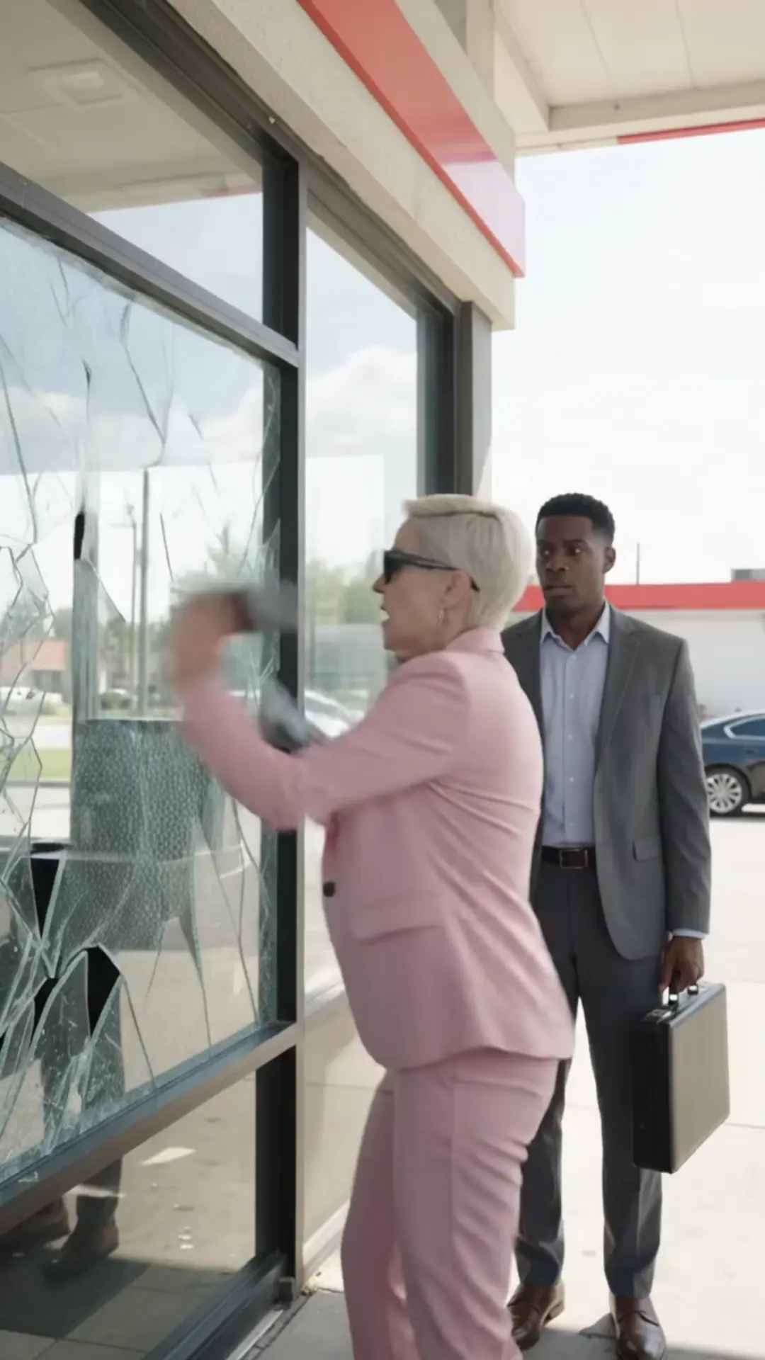THE HOA PRESIDENT SMASHED MY GAS STATION WINDOW — THEN THE POLICE CALLED ME SPECIAL AGENT