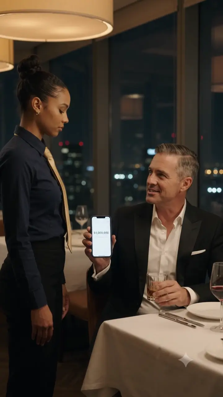 THE MILLIONAIRE BET $100,000 — THEN THE BLACK WAITRESS SPOKE MANDARIN AND THE WHOLE ROOM STOOD UP