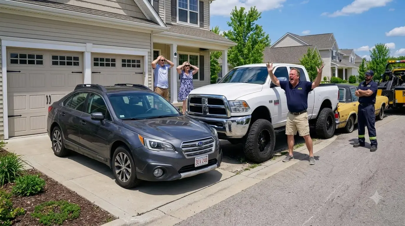 HOA Kept Blocking My Garage Door — So I Taught Them a Lesson They Never Forgot!