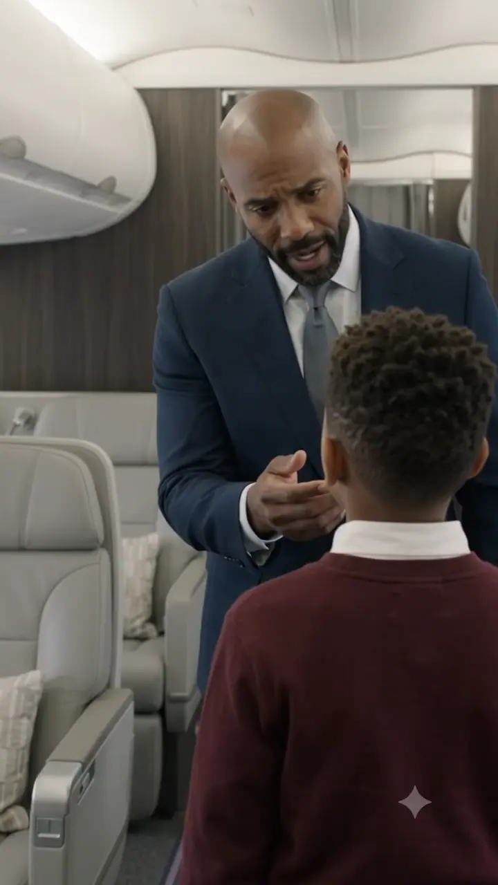 Get out of that seat—now,” Catherine Ward ordered, standing over eleven-year-old Malik Johnson as though his boarding pass meant nothing.