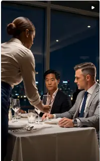 THE MILLIONAIRE BET $100,000 — THEN THE BLACK WAITRESS SPOKE MANDARIN AND THE WHOLE ROOM STOOD UP