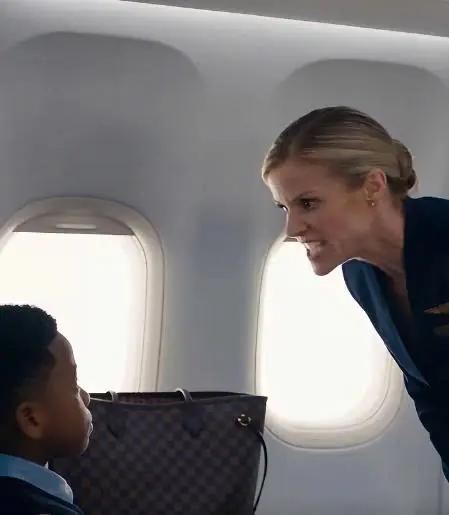 Get out of that seat—now,” Catherine Ward ordered, standing over eleven-year-old Malik Johnson as though his boarding pass meant nothing.