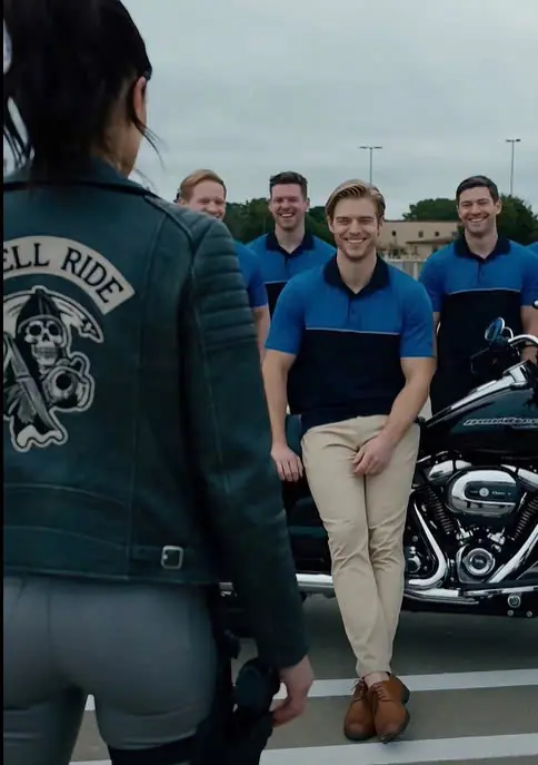 They Trashed the Woman's Harley in the Lot — Then She Quietly Made One Phone Call